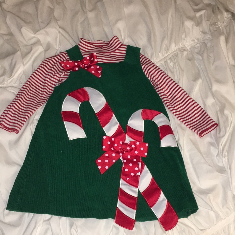 ⬇️$12 Festive Holiday Toddler Dress